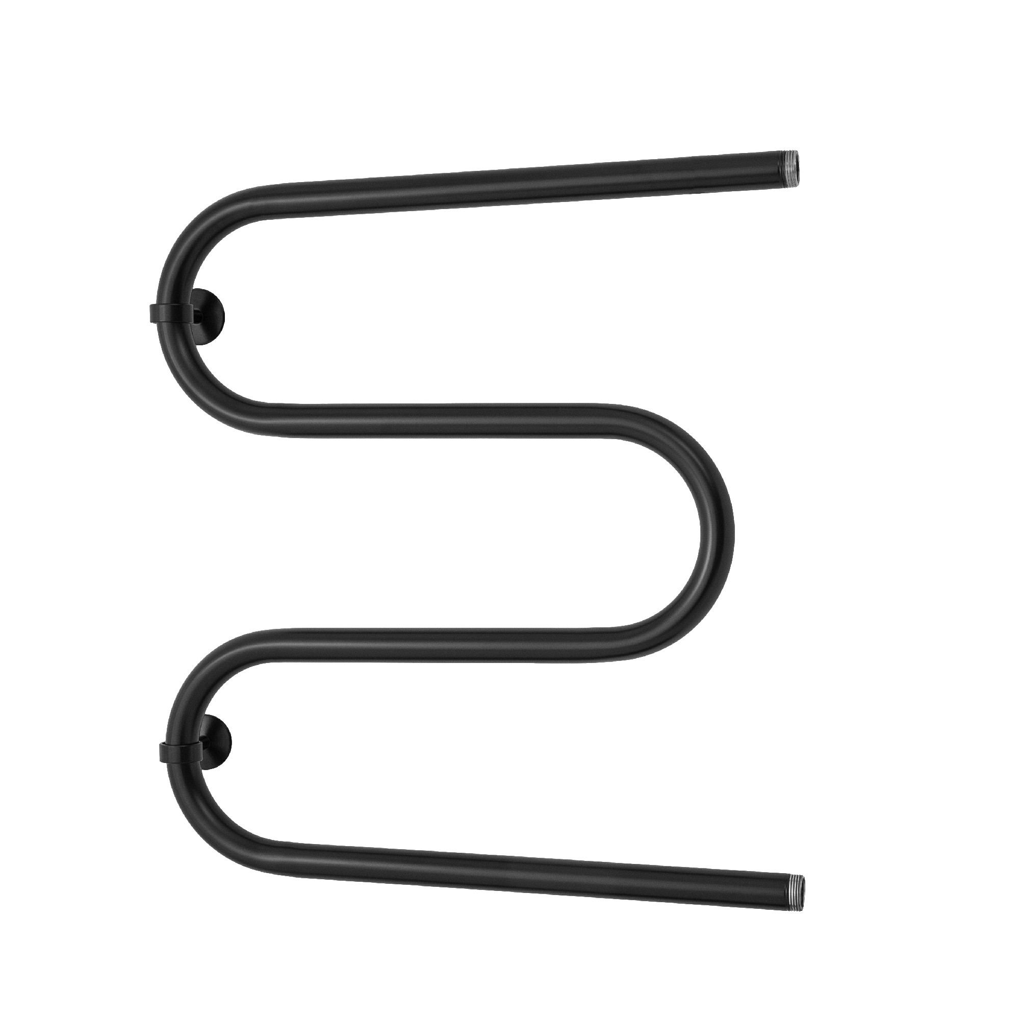 Полотенцесушитель Energy Solo 500x500 черный матовый