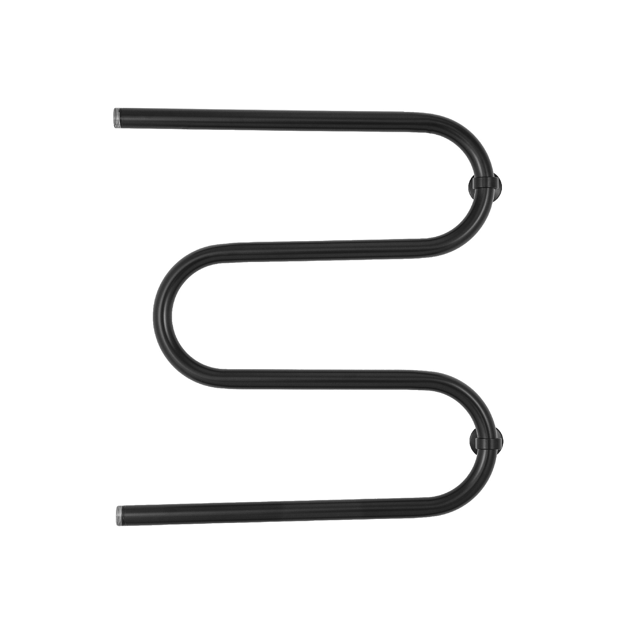 Полотенцесушитель Energy Solo 500x500 черный матовый